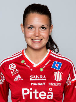 Damfotbollsspelaren Emilia Appelqvist, Piteå IF