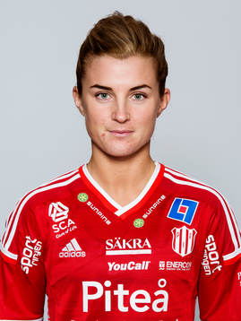 Damfotbollsspelaren Emelie Lövgren, Piteå IF
