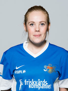 Damfotbollsspelaren Carina Holmberg, Sunnanå