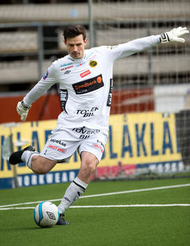 Elfsborgs målvakt Kevin Stuhr-Ellegaard