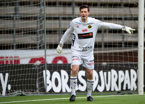 Elfsborgs målvakt Kevin Stuhr-Ellegaard