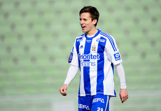 IFK Göteborgs Lasse Vibe jublar