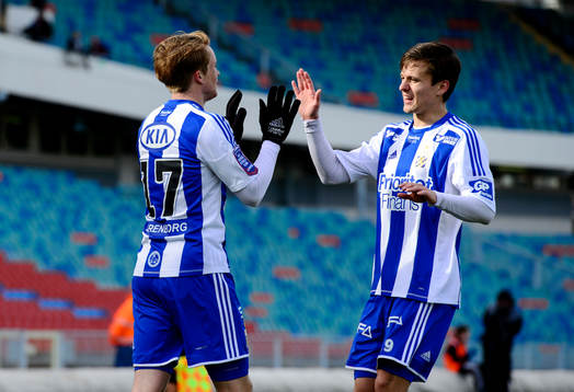 Sam Larsson jublar