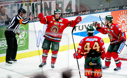 Jubel hos Frölunda