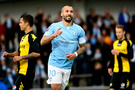 Malmös Guillermo Molins jublar