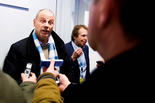 Malmös ordförande Håkan Jeppsson svarar på frågor