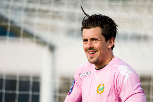 Hammarbys målvakt Johannes Hopf