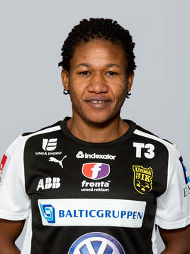 Damfotbollsspelaren Rita Chikwelu, Umeå IK