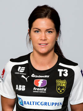 Damfotbollsspelaren Hanna Folkesson, Umeå IK