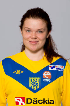 Damfotbollsspelaren Mikaela Sjödin, Umeå Södra