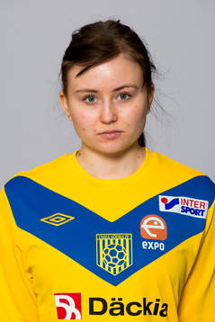 Damfotbollsspelaren Elin Öhlund Svensson, Umeå Södra