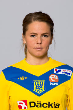 Damfotbollsspelaren Hannah Folkesson, Umeå Södra