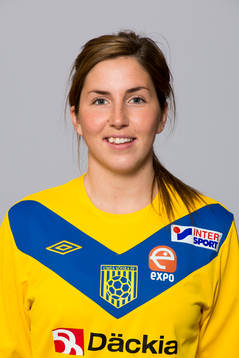 Damfotbollsspelaren Elin Carlsson, Umeå Södra