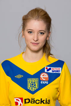 Damfotbollsspelaren Malin Jonsson Fredriksson, Umeå Södra