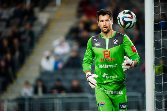 Halmstads målvakt Stojan Lukic