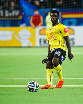 Halmstads King Osei Gyan