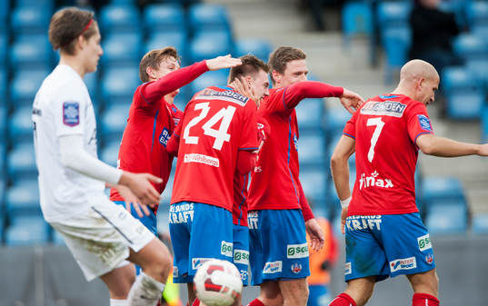 Helsingborgs Anton Kinnander 5-1 i matchen i Svenska Cupen
