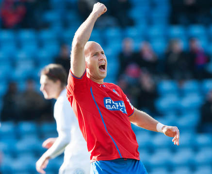 Helsingborgs Mattias Lindström har gjort 3-1 i matchen i