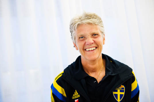 Pia Sundhage porträtteras