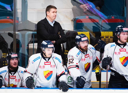Djurgårdens tränare Hans Särkijärvi