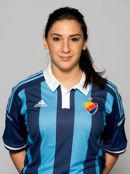 Damfotbollsspelaren Maria Poli, Djurgården