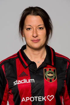 Damfotbollsspelaren Therese Dahlberg, Brommapojkarna