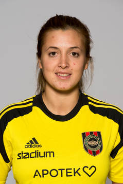 Damfotbollsspelaren Zeynep Anar, målvakt, Brommapojkarna