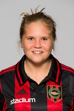 Damfotbollsspelaren Fia Grönborg, Brommapojkarna