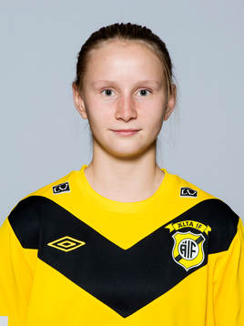 Damfotbollsspelaren Lina Malmborg, Älta