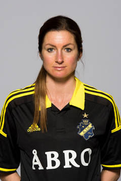 Damfotbollsspelaren Madeleine Tegström, AIK