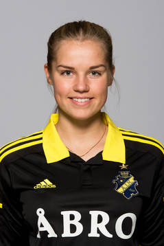 Damfotbollsspelaren Maja Andersson, AIK