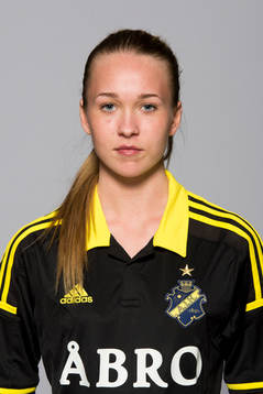 Damfotbollsspelaren Elin Sjölander, AIK