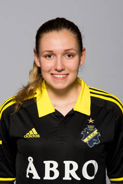 Damfotbollsspelaren Christina Mårtensson, AIK