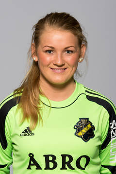 Damfotbollsspelaren Hilde Gunn Olsen, AIK