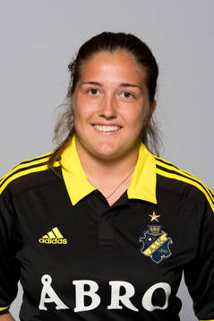 Damfotbollsspelaren Filippa Angeldal, AIK