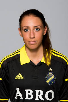 Damfotbollsspelaren Petra Andersson, AIK