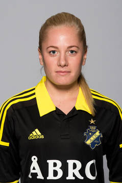 Damfotbollsspelaren Sarah Storck, AIK