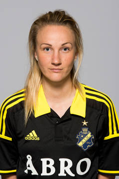 Damfotbollsspelaren Emma Lundh, AIK