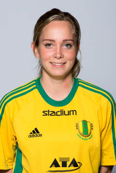 Damfotbollsspelaren Sarah Klebark, Bollstanäs
