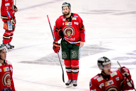 Frölundas Dick Axelsson deppar