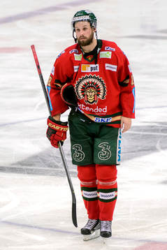 Frölundas Dick Axelsson deppar