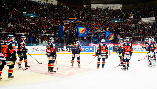 Djurgårdens spelare jublar