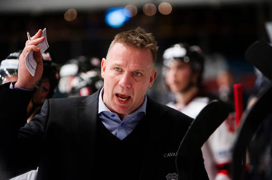 Malmö Redhawks tränare Mats Lusth