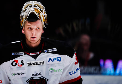 Malmö Redhawks målvakt Robin Rahm