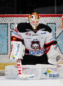 Malmö Redhawks målvakt Robin Rahm