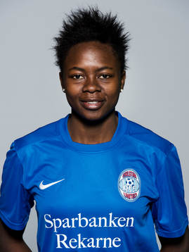 Damfotbollsspelaren Gaelle Enganamouit, Eskilstuna United