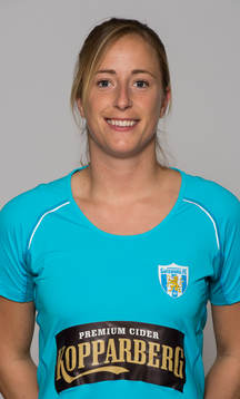 Damfotbollsspelaren Loes Geurts, målvakt,