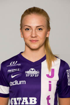 Damfotbollsspelaren Maja Träff Williams, Jitex