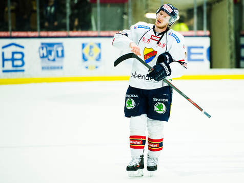 Djurgårdens  Henrik Eriksson deppar