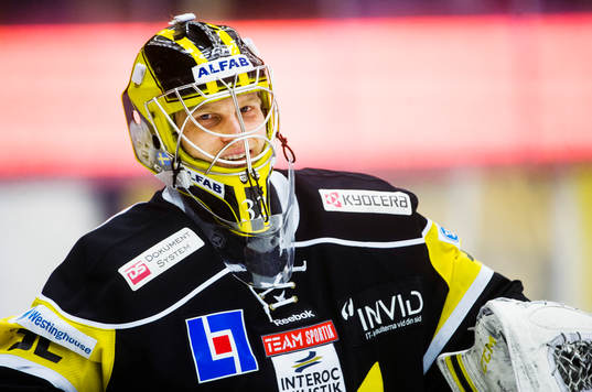 Västerås målvakt Jonas Fransson